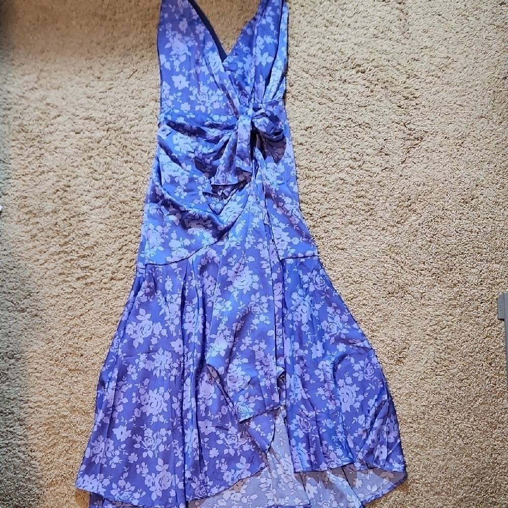 Anthropologie En Elly Floral Ruffled Wrap Dress - Picture 4 of 10